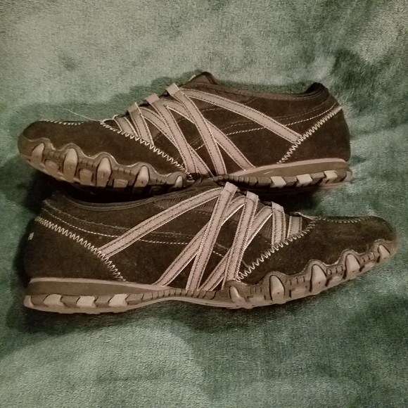 Skechers EUC 8.5 Hot Ticket Bikers black shoes - Picture 7 of 8